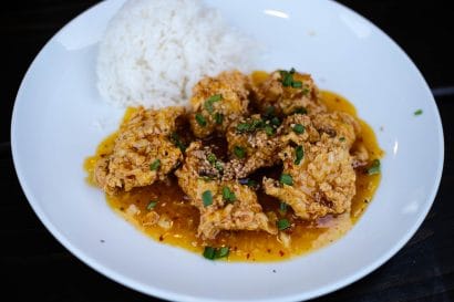 Fried chicken with orange sauce (panda express style) - 이미지 4