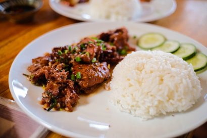 Grilled beef with 5 spices