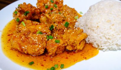 Fried chicken with orange sauce (panda express style) - 이미지 2